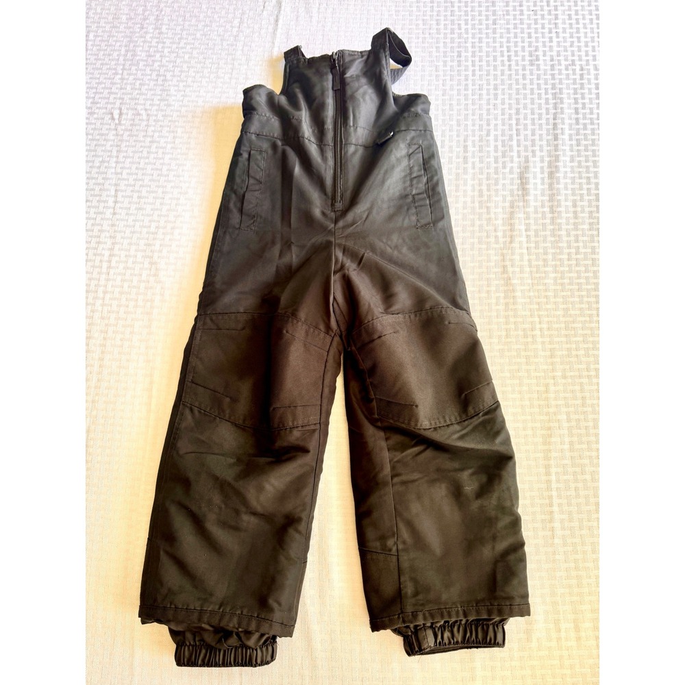 Circo Toddler Black Insulated Snow Bib Overalls Ski Pants Size 4T VN1069804